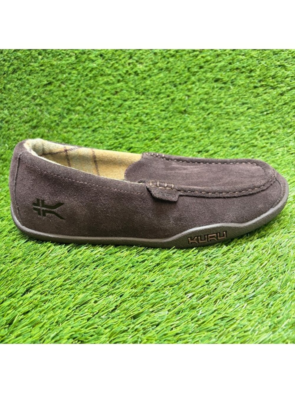 Kuru Loft Mens Size 11 Brown Casual Walking Moccasin Slip-On Slippers Shoes